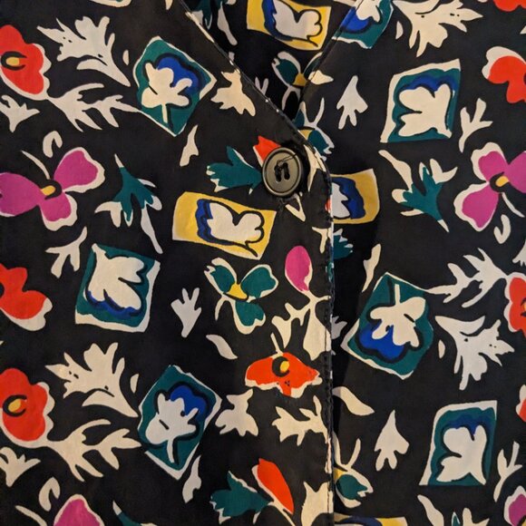 Vintage Diana D'Or 100% silk sleeveless top - Picture 9 of 10